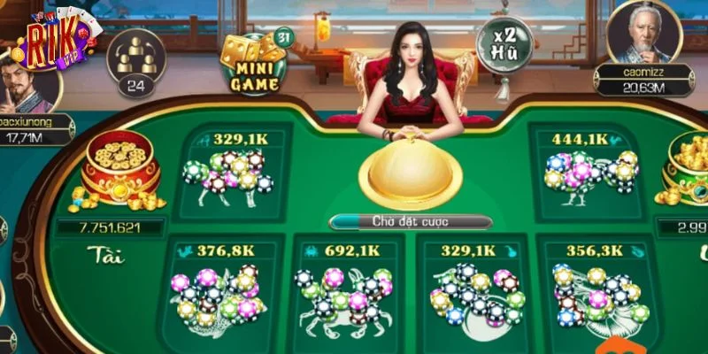 Ván chơi bầu cua RIKVIP được setup liên tục, mỗi ngày.